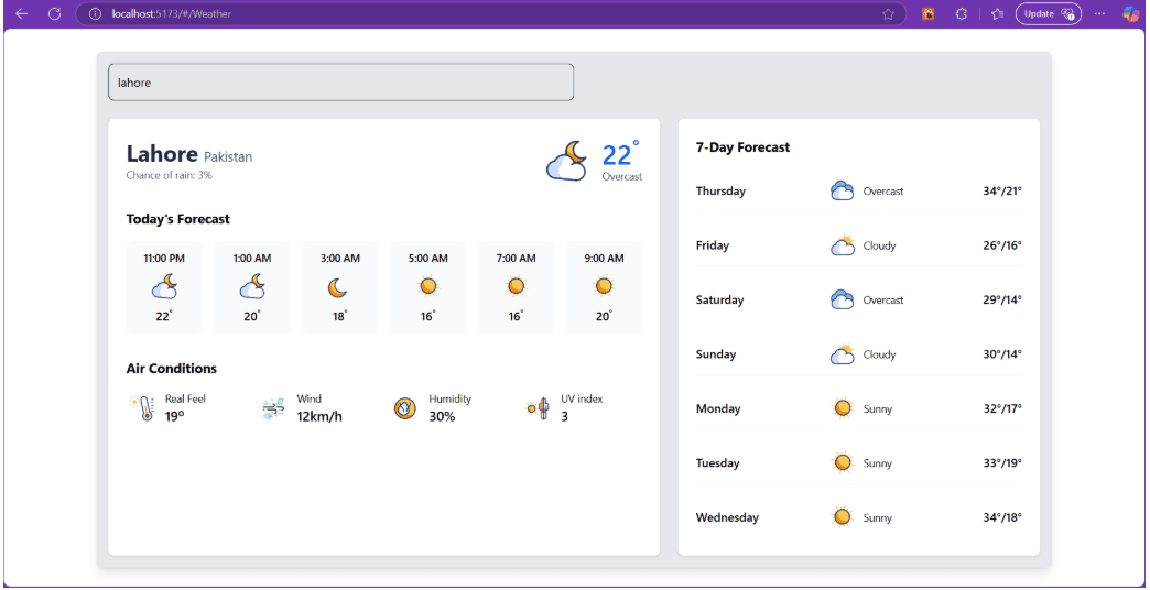 Weather App